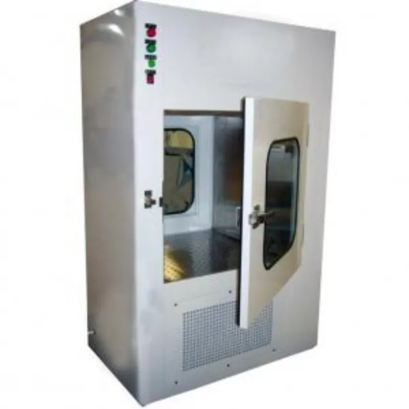Air Shower Pass-Through Window