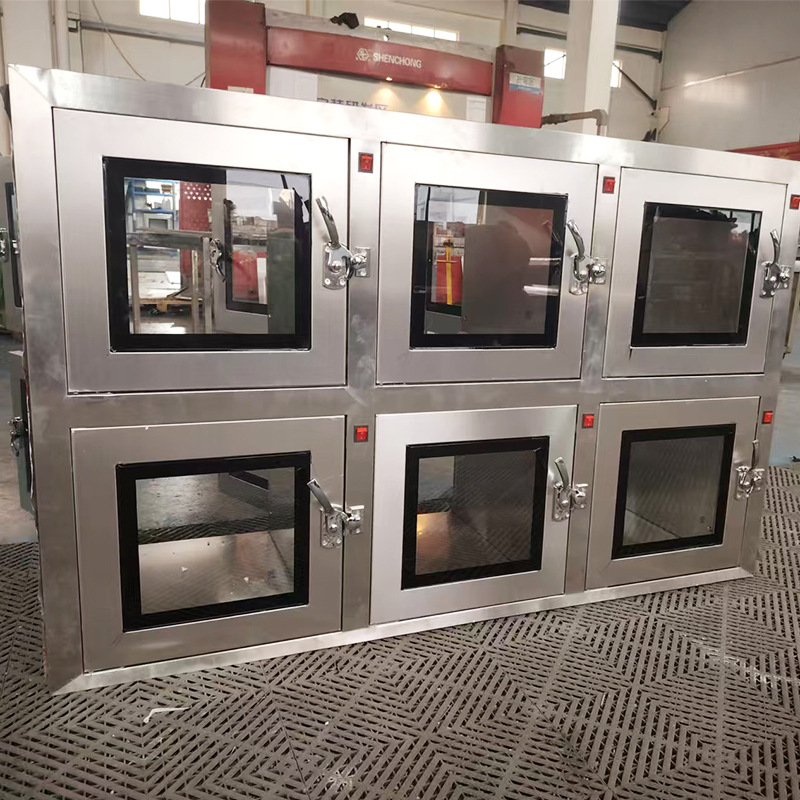 Stainless Steel Pass Box | GMP Cleanroom Pass Box Factory