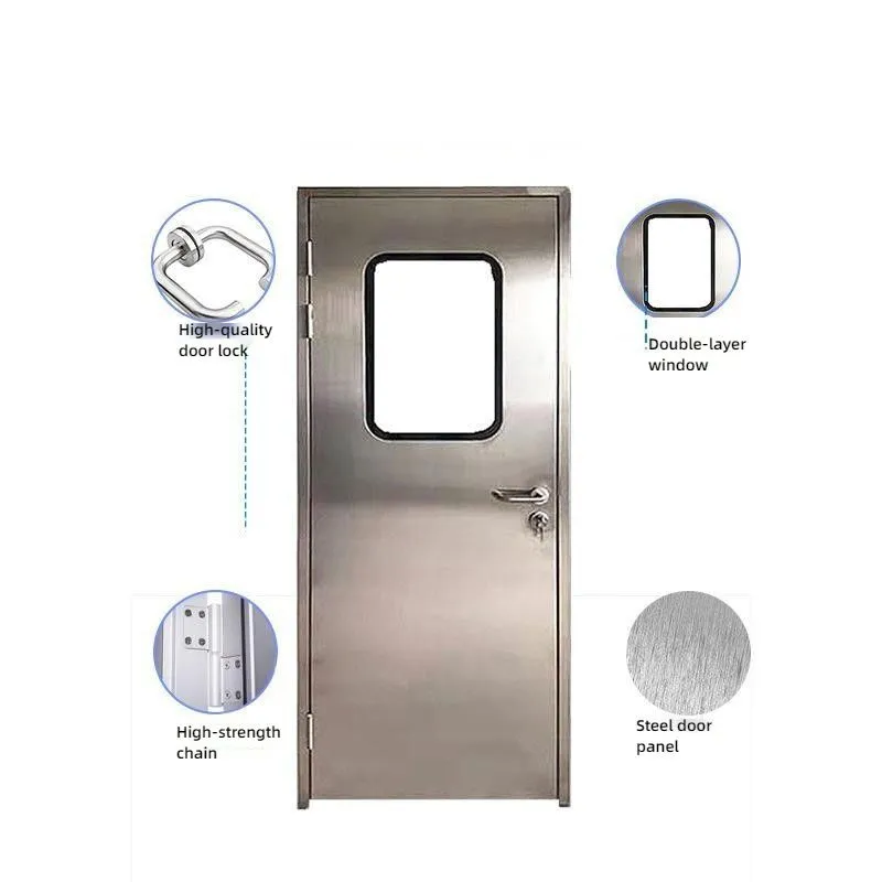 Steel Fire-Rated Cleanroom Door