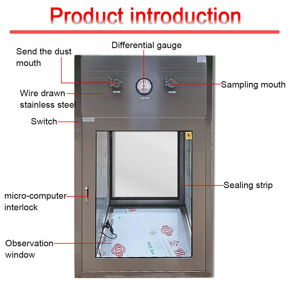 Air Shower Pass Box