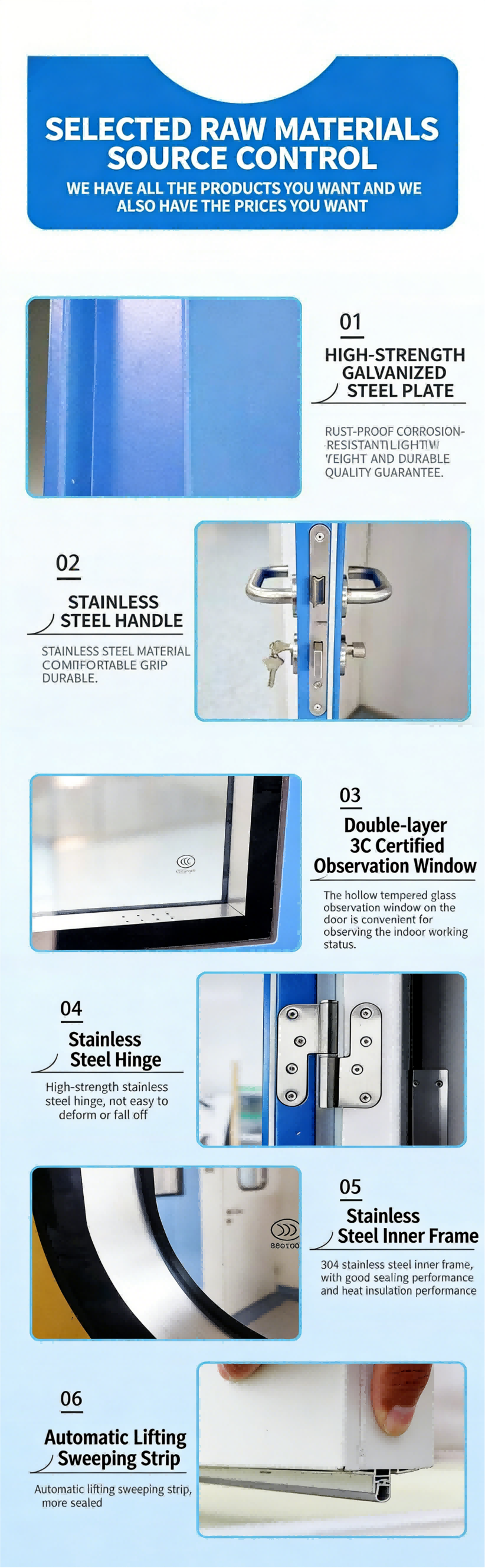 High-Performance Cleanroom Doors