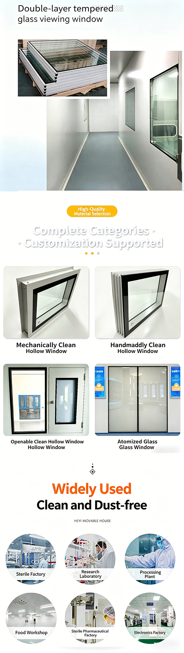 Cleanroom Windows