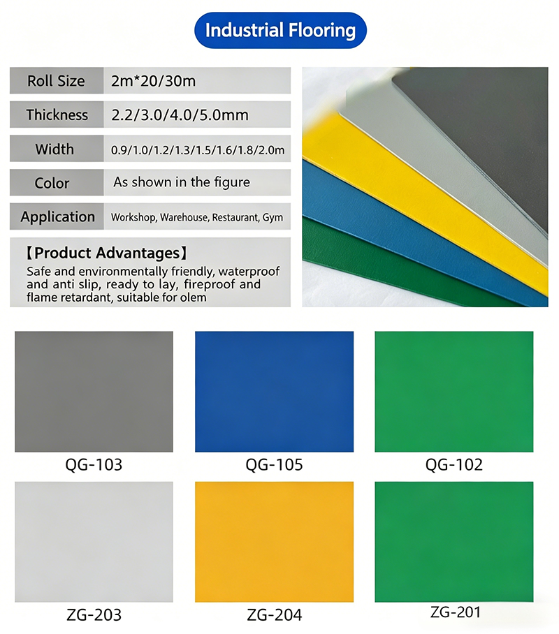 Anti-Static PVC Flooring for Cleanrooms