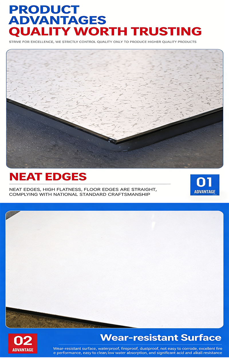Anti-Static PVC Flooring for Cleanrooms